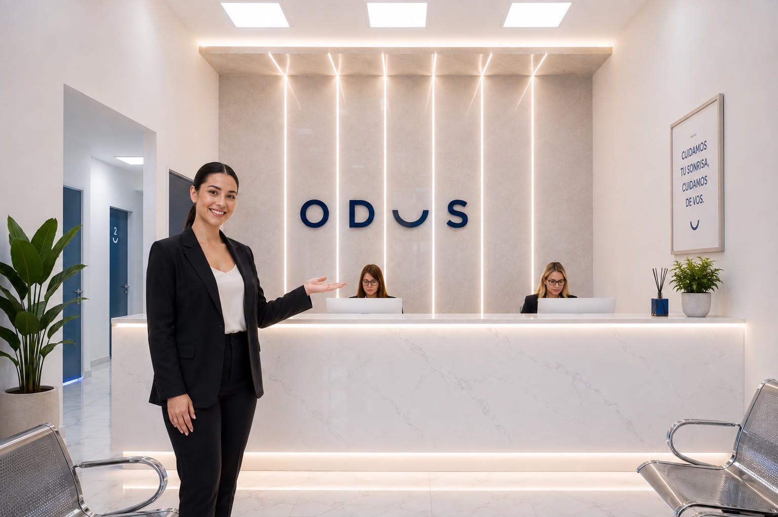 Recepción ODUS con equipo de atención al paciente